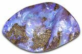 Flashy Blue/Green Boulder Opal Split Pair - Queensland, Australia #381630-2